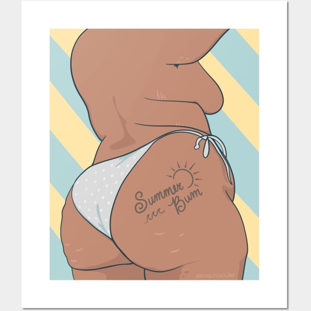 Summer Bum Wall Art by Neoqlassical